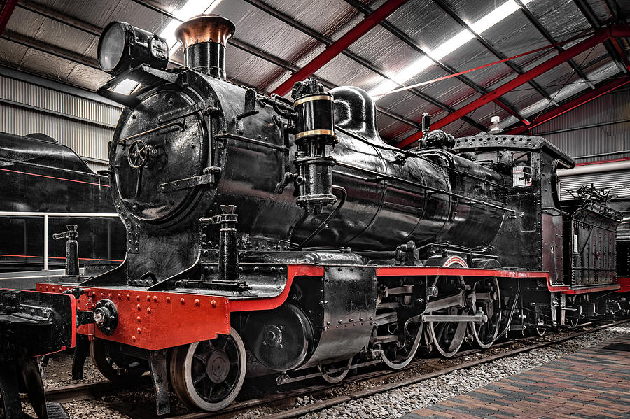 Steam locomotive Silverton Tramway No. A 21 Photograph by Glen Allison ...