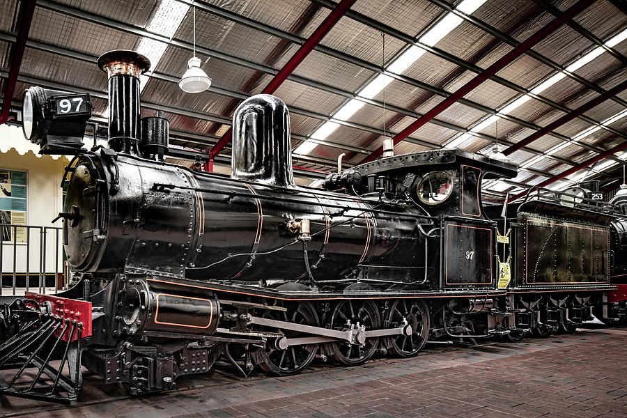 Steam locomotive South Australian Railways No. Y 97 Photograph Glen Allison