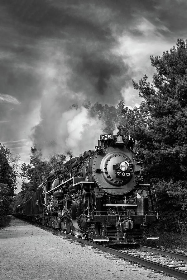 Steam On The Rails Photograph by Dale Kincaid
