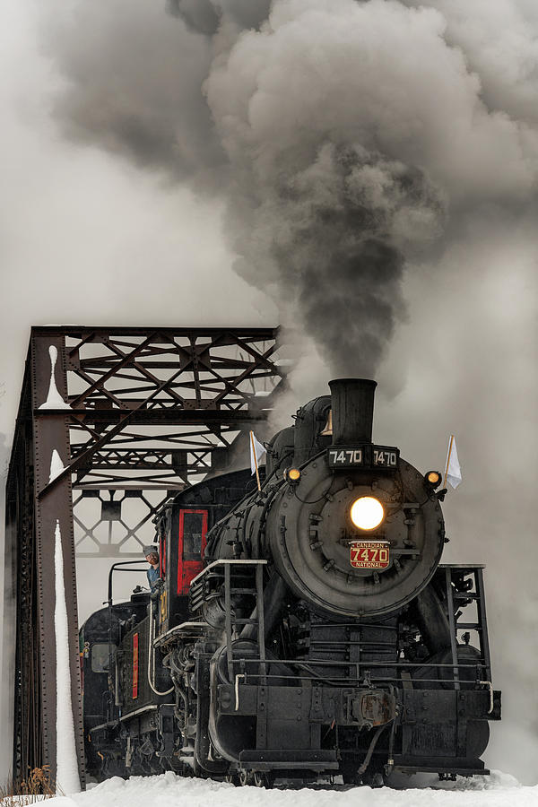 Steam Train 7470 Photograph by Darylann Leonard Photography