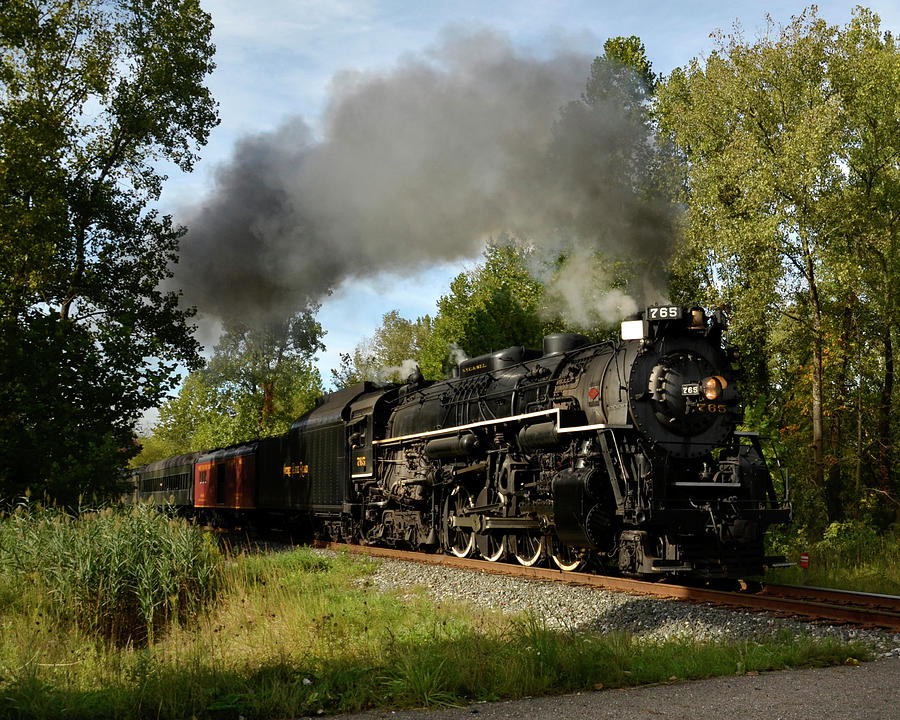 Steam Train 9 Photograph by Ann Bridges