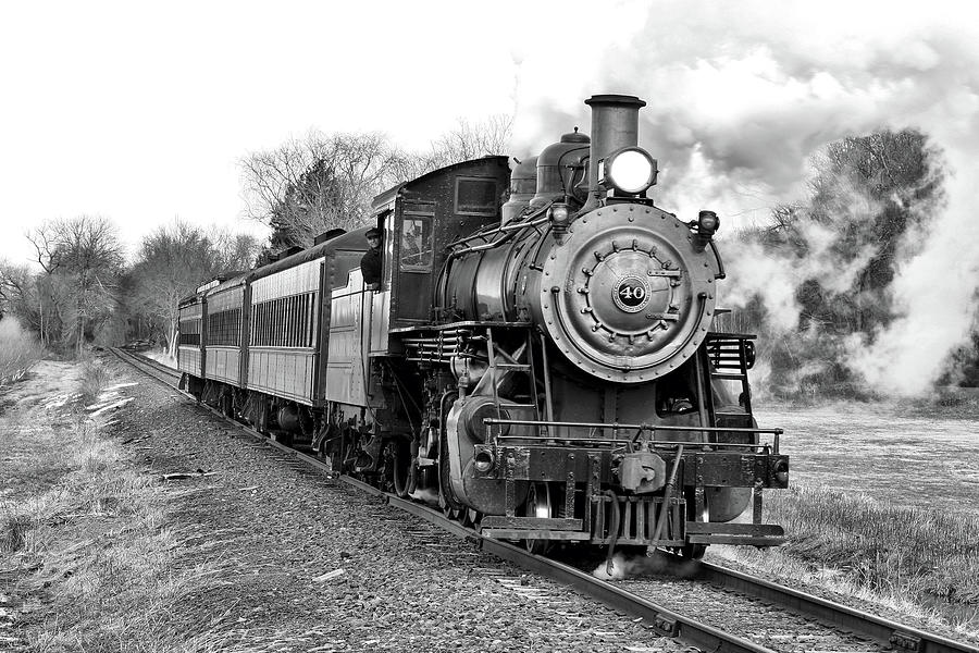 Steam Train  Photograph by Joseph C Hinson