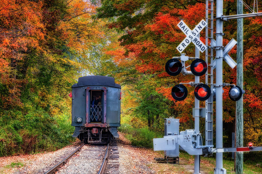 Steam Train Photograph by Susan Candelario
