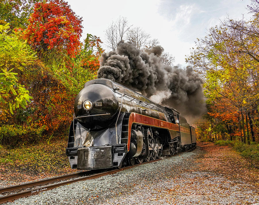 Steaming in the Valley Photograph by Dale R Carlson