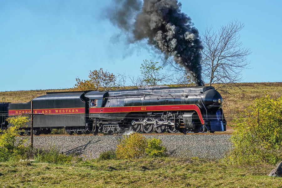 Steaming Through the Country Photograph by Dale R Carlson