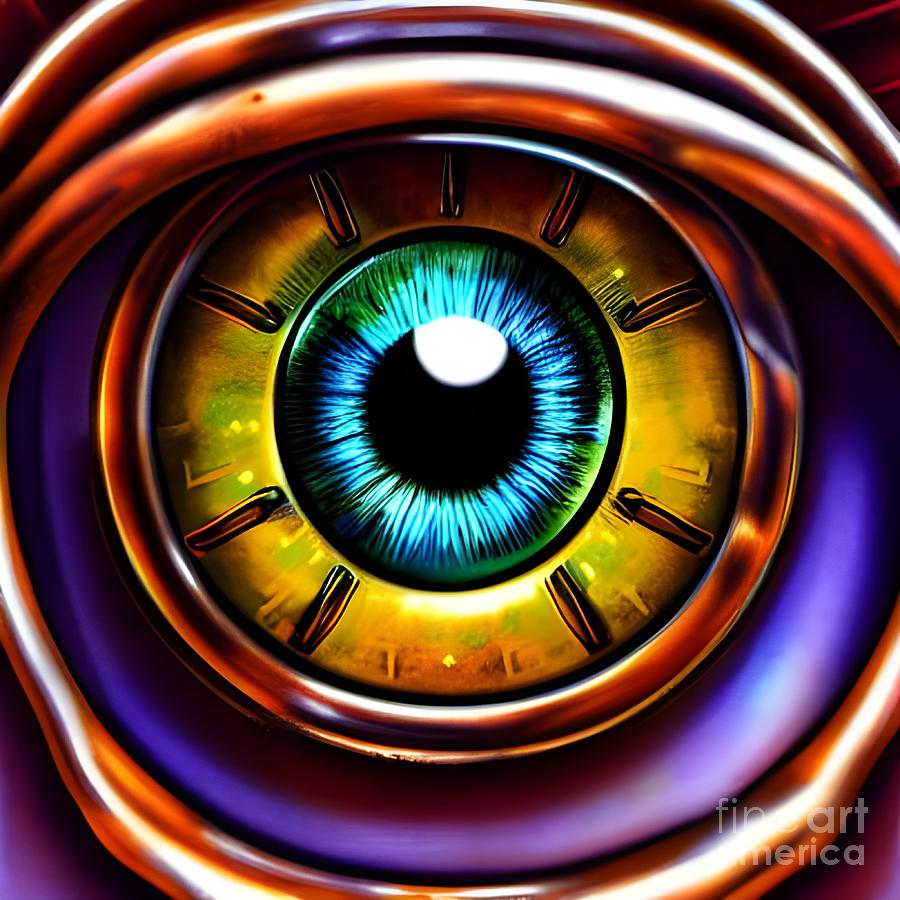 Steampunk Eye Digital Art By Cindys Creative Corner Fine Art America 7739
