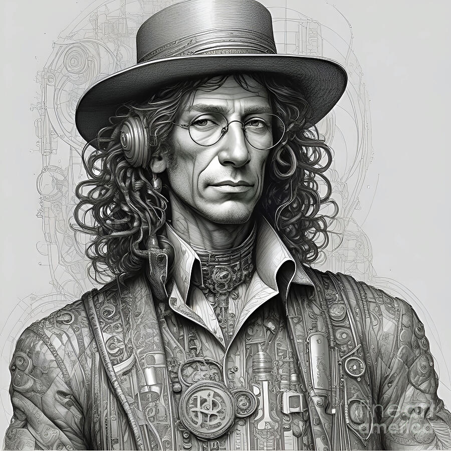 Steampunk Howard Stern 1 Photograph by Mark Miller Steampunk Howard Stern 1 Photograph by Mark Miller