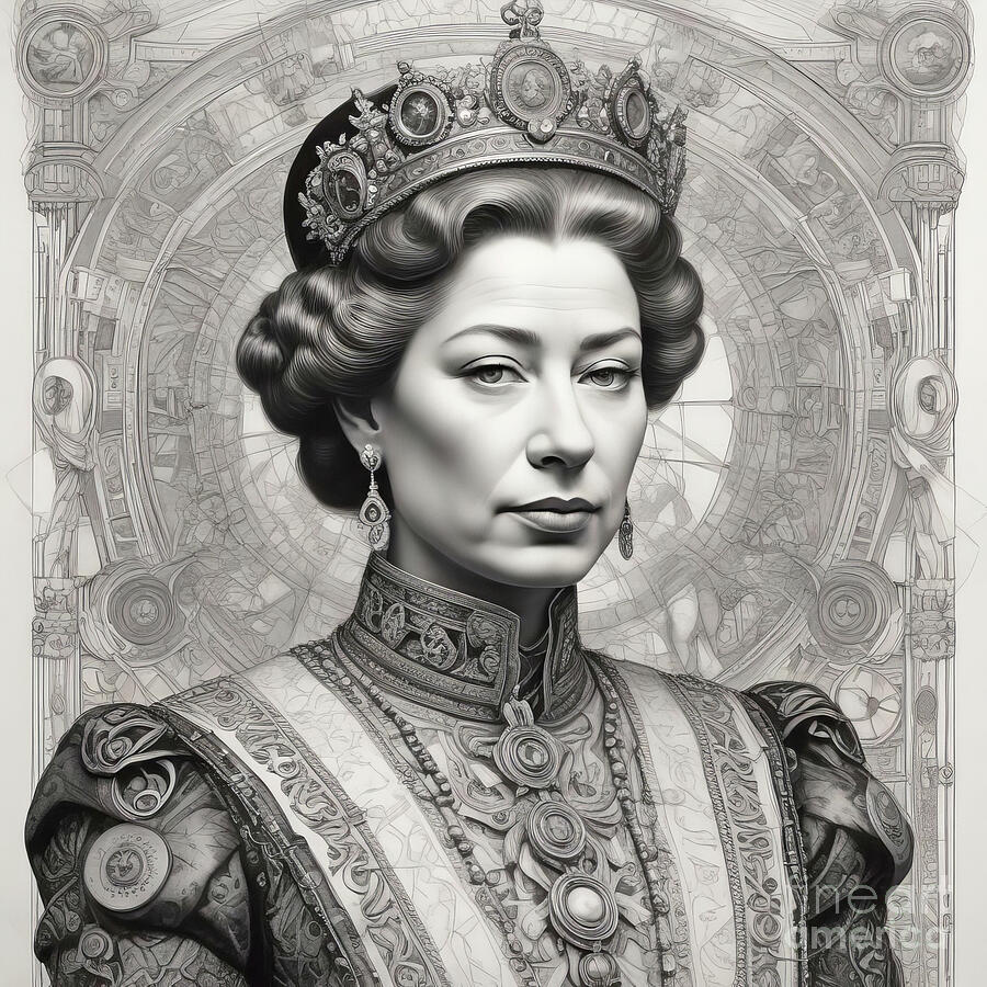 Steampunk Queen Elizabeth II -1 Photograph by Mark Miller Steampunk Queen Elizabeth II -1 Photograph by Mark Miller