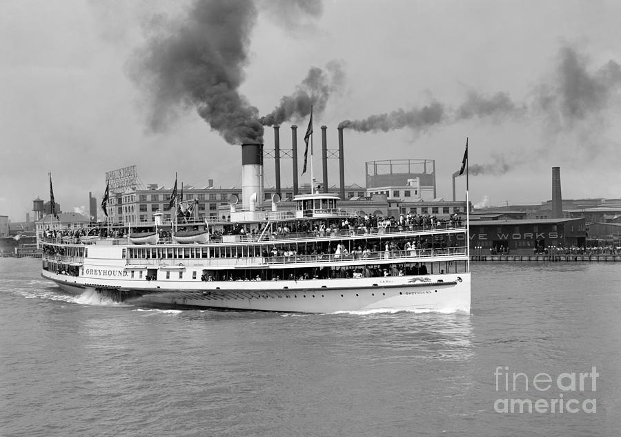 Steamship, c1910 Photograph by Granger