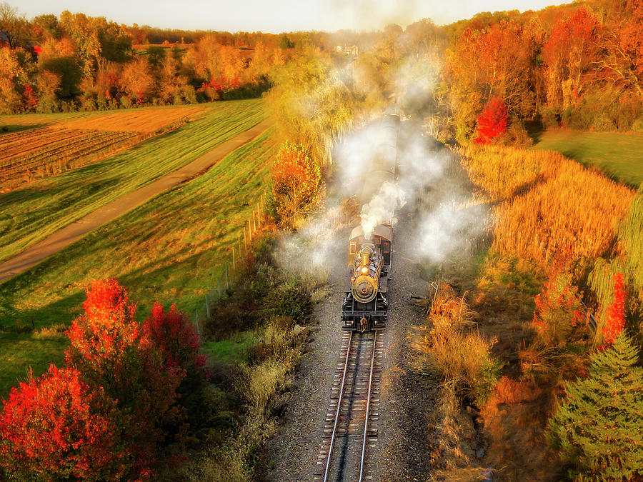 Steamtrain No 40 Photograph by Susan Candelario