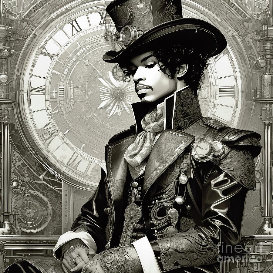 Steamunk Prince 1 Digital Art by Mark Miller Steamunk Prince 1 Digital Art by Mark Miller