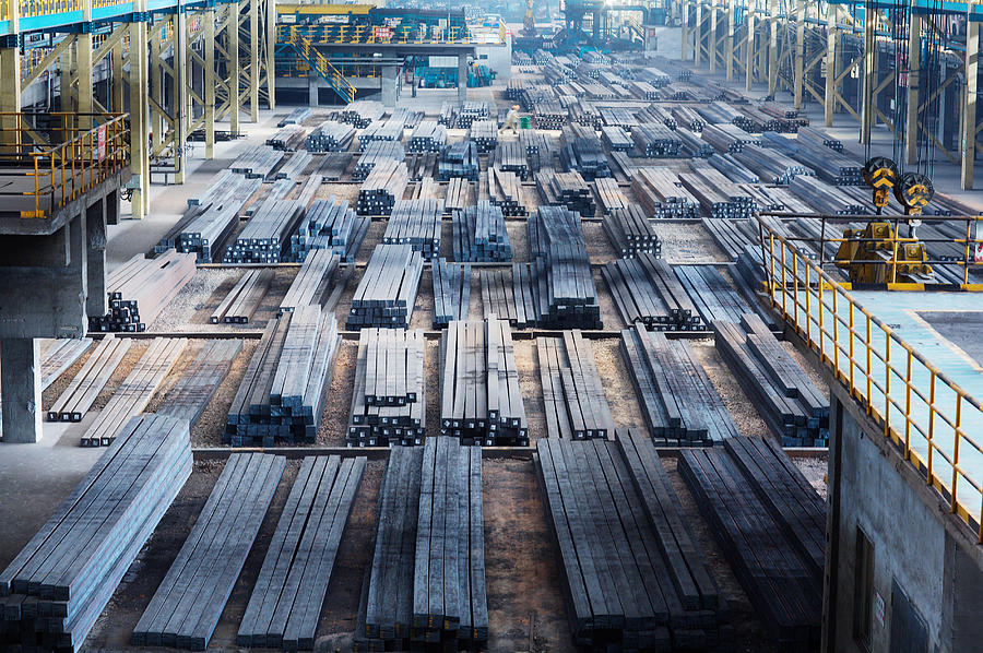 Steel manufacturing plant, Shanghai, China Photograph by Cultura Exclusive/Mick Ryan