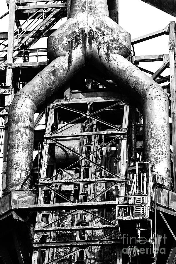 Steel Mill Mechanics at Bethlehem Photograph by John Rizzuto