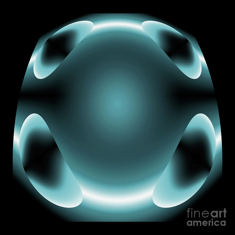 Steel Sphere 1 Digital Art by Rudi Prott