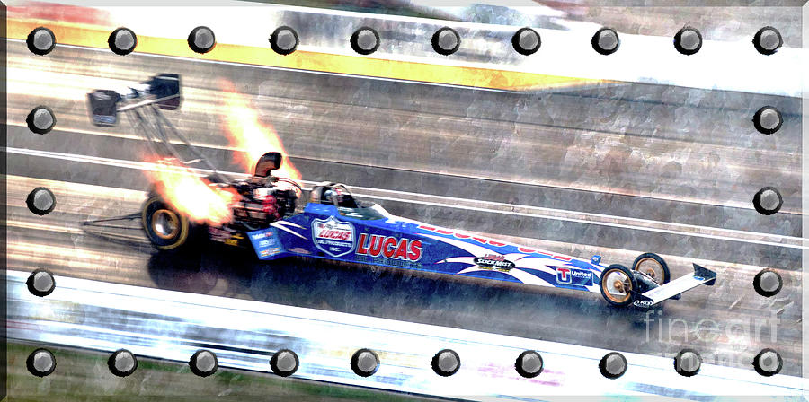 Steel Dragster Photograph by Billy Knight