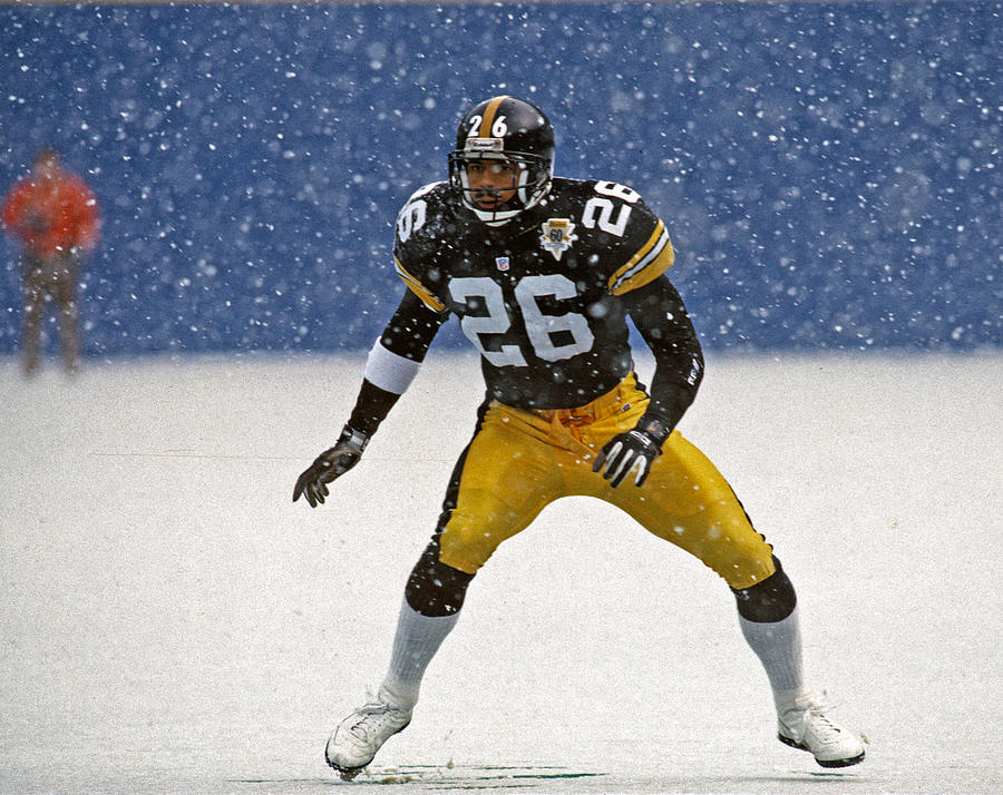 Steelers Rod Woodson Photograph by George Gojkovich