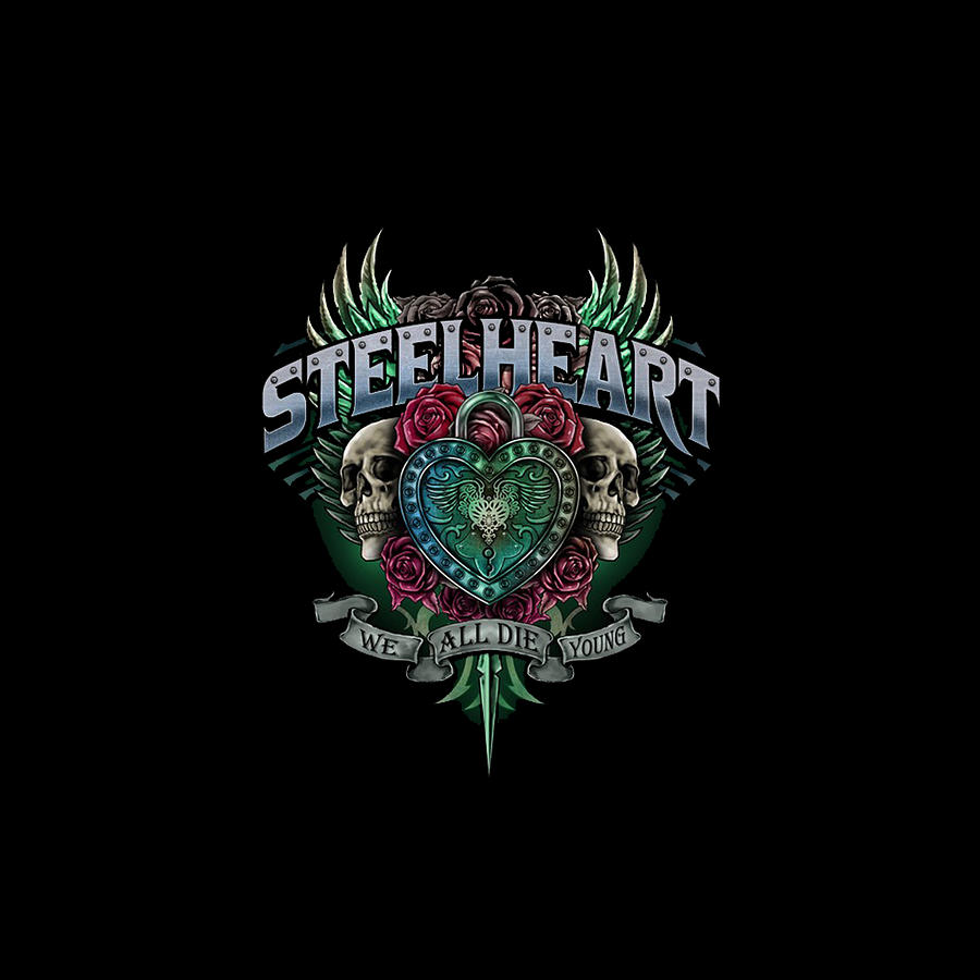 Steelheart Band rock legends best premium design logo Digital Art by ...