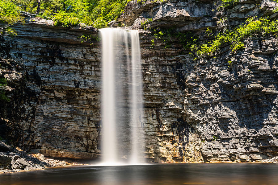 Waterfall Photograph - Steep Fall by Brandon Bronner