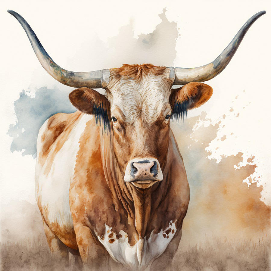 Steer Face Photograph by Athena Mckinzie
