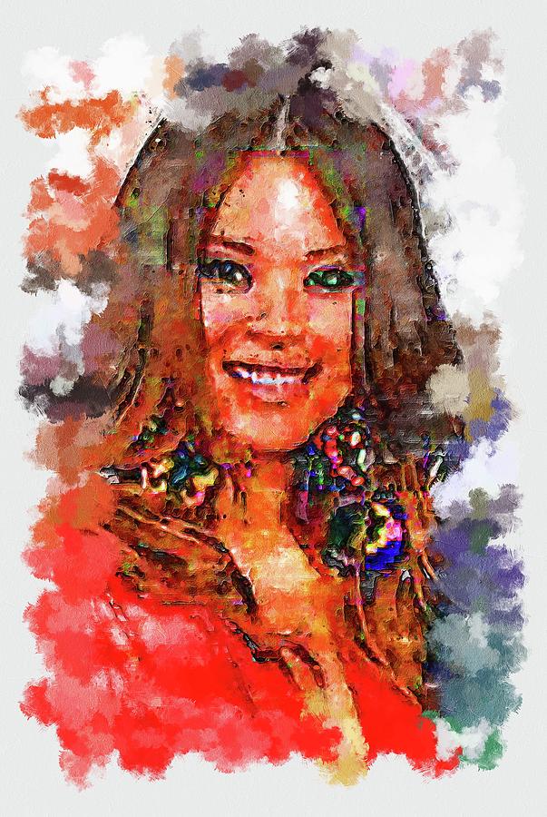 Steffiana De La Cruz Digital Art By Walter Florine | Pixels