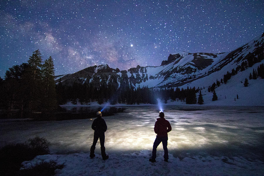 National Parks Photograph - Stella Lake Starlight by Gretchen Baker