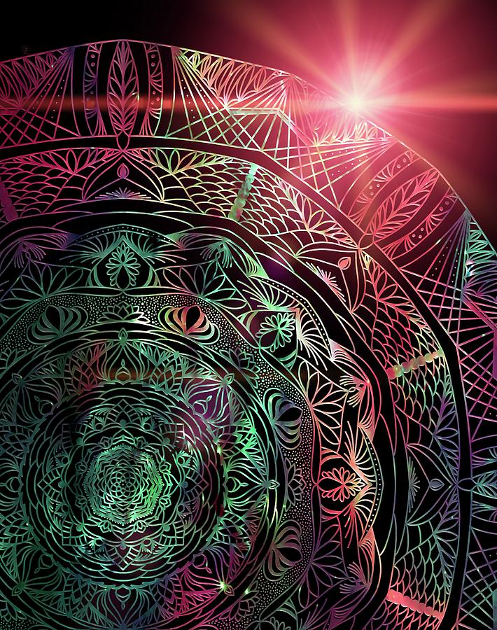 Stellar The Mandala Fantasy Digital Art