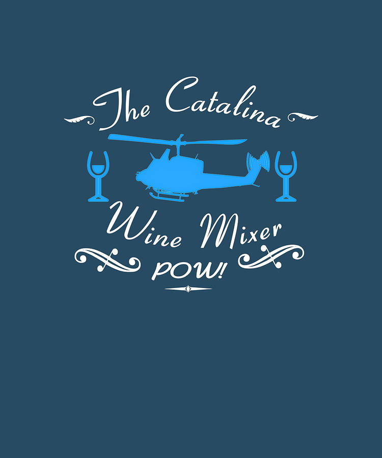 Stepbrothers The Catalina Wine Mixer Tapestry Textile by Ben Carrie