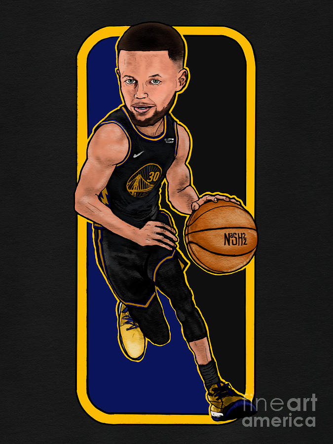 Steph Gold Blooded Variant Digital Art by Jeremy Nash - Pixels