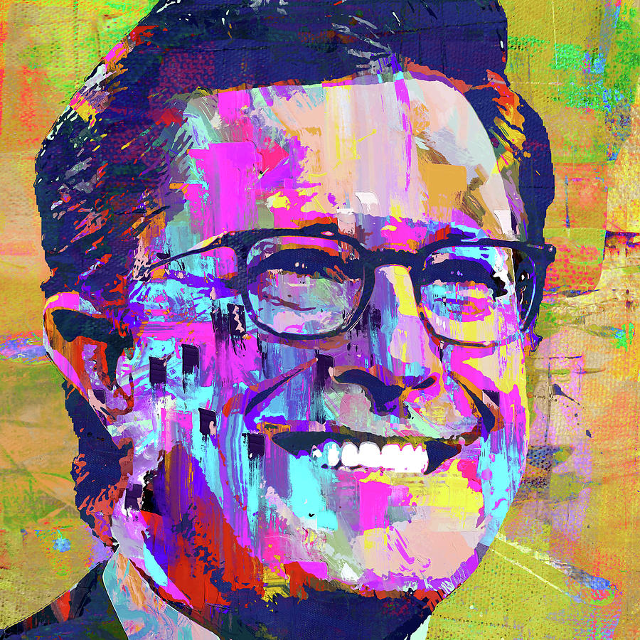 Stephen Colbert Pop Art Painting