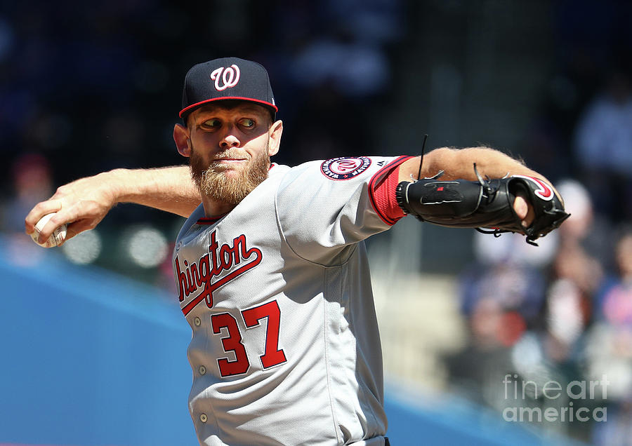 Stephen Strasburg Photograph by Al Bello Stephen Strasburg Photograph by Al Bello