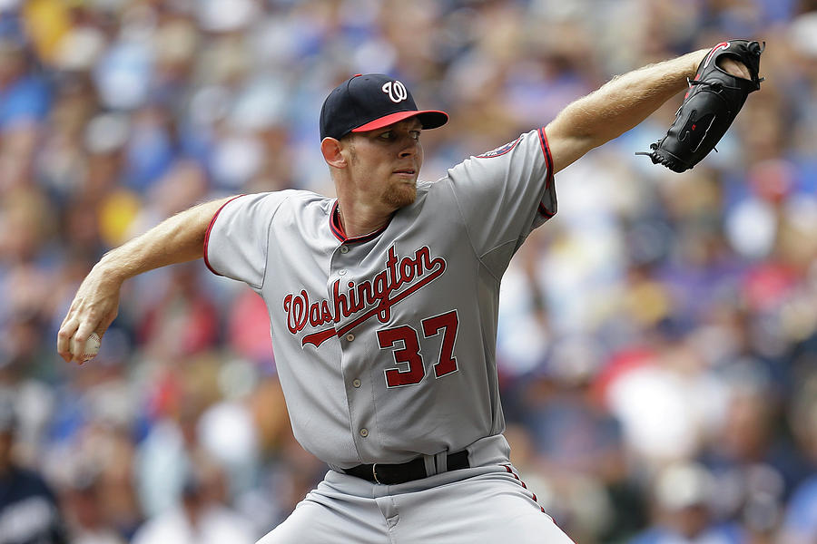 Stephen Strasburg Photograph by Mike Mcginnis