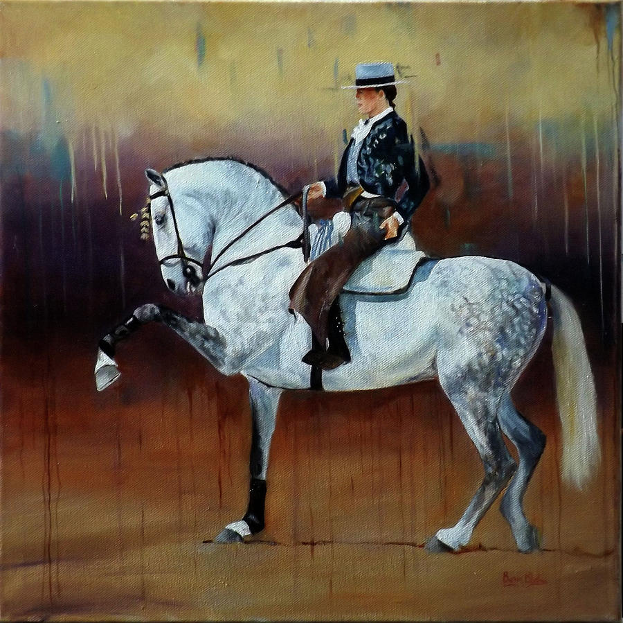 Stepper Painting by Barry BLAKE