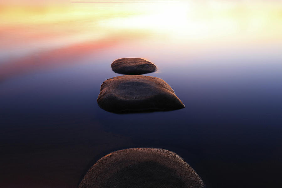 Stepping Stones Photograph by Angelika Vogel