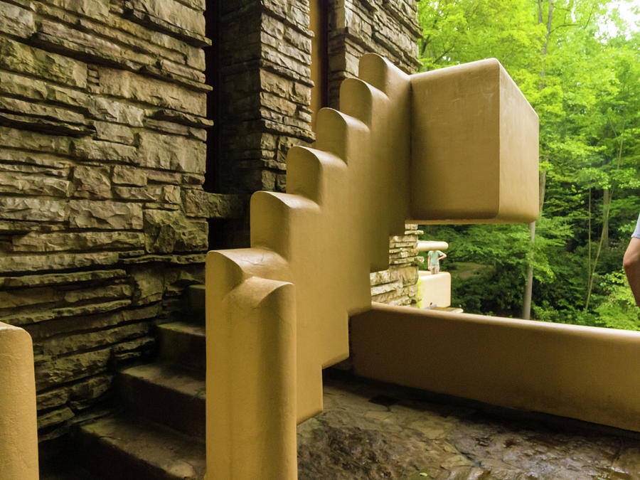 Steps At Falling Waters Photograph