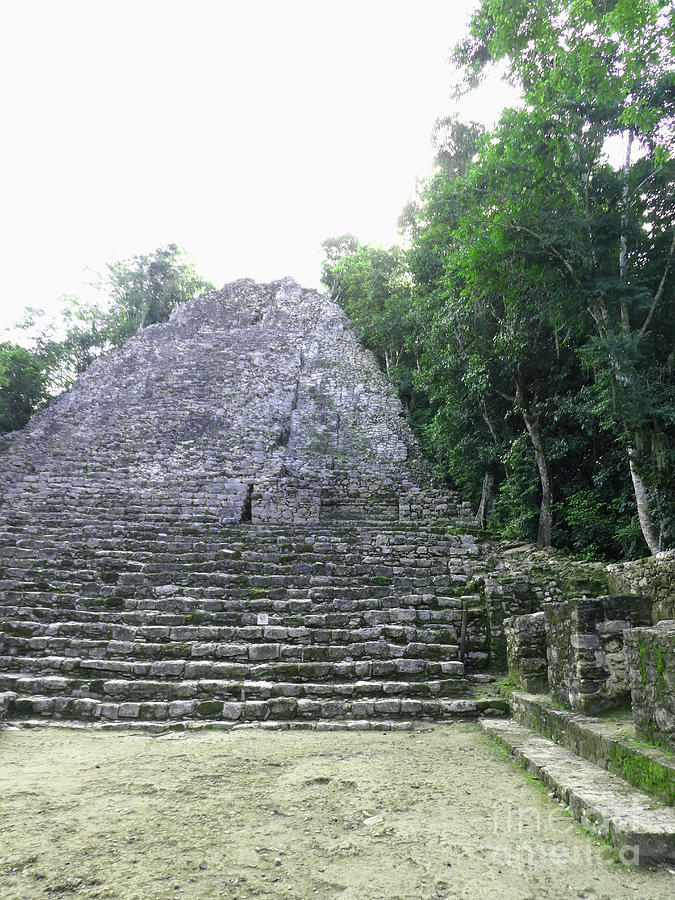 Steps in Mexico 2 Photograph by Francesca Mackenney