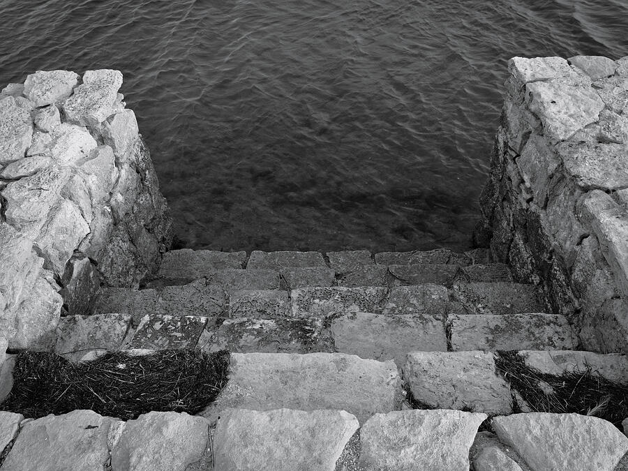 Steps into the Waters Photograph by Angelo DeVal