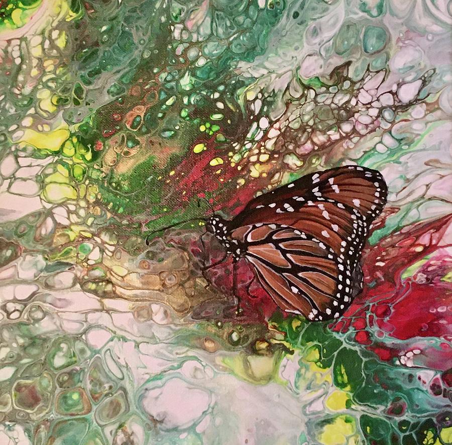 Steps of the Monarch Painting by Jenna Pilon - Fine Art America