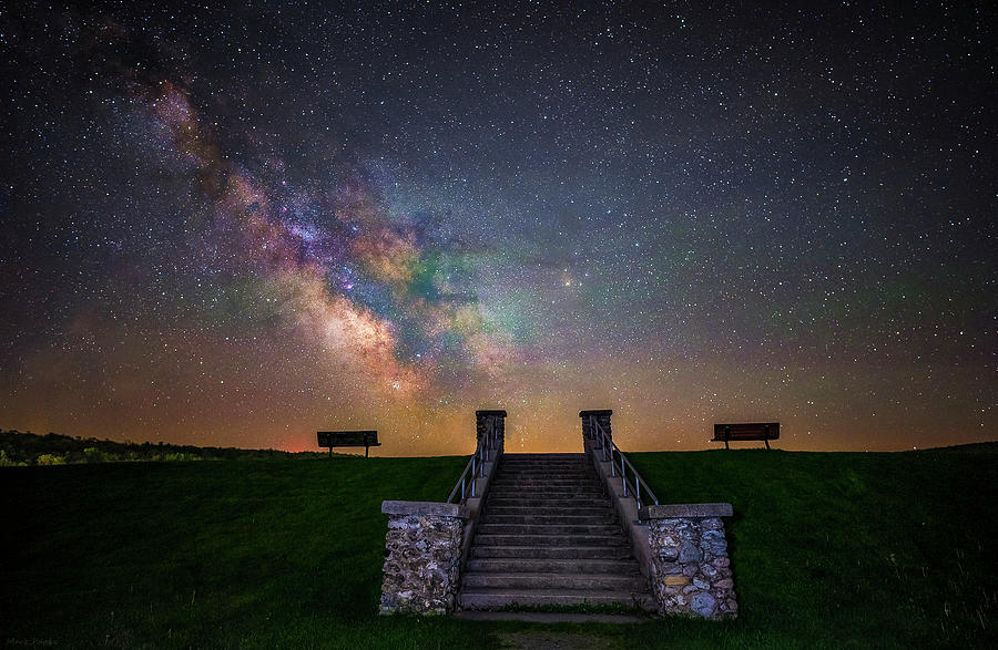 Steps to the heavens Photograph by Mark Papke