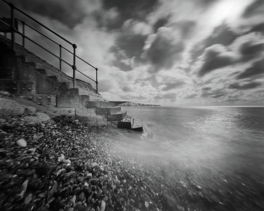 Steps to the sea Photograph by Will Gudgeon