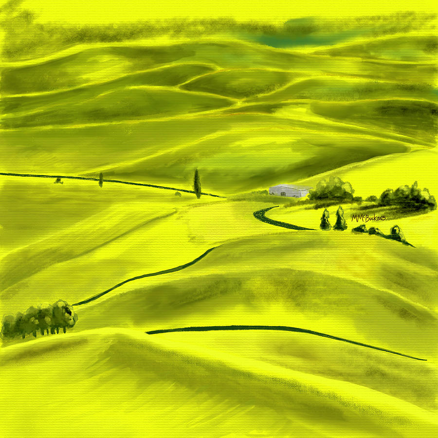 Steptoe Butte State Park, Washington Digital Art by Margaret Bucklew ...