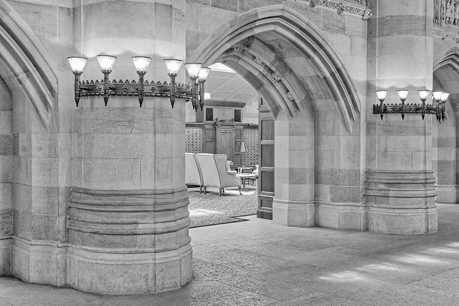 Sterling Yale University BW Photograph by Susan Candelario