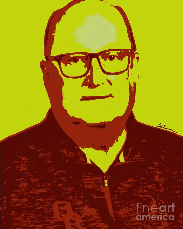 Owasso Painting - Steve Holleman by Jack Bunds Owasso Painting - Steve Holleman by Jack Bunds