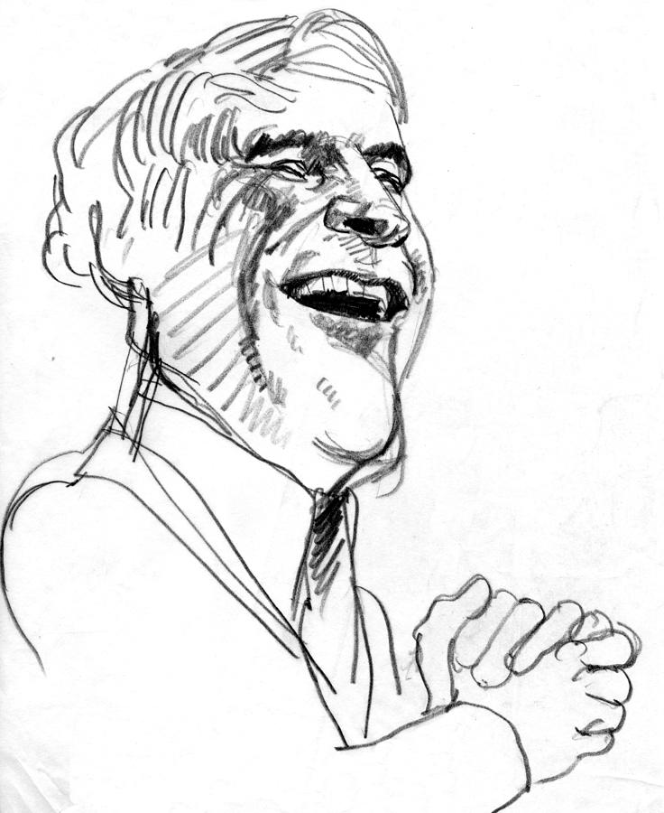 Steve Martin Drawing by Allan Phillips - Fine Art America