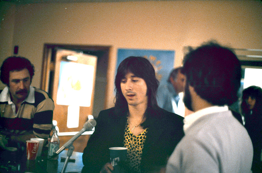 San Francisco Photograph - Steve Perry Interview, December 1981 by Dan Cuny