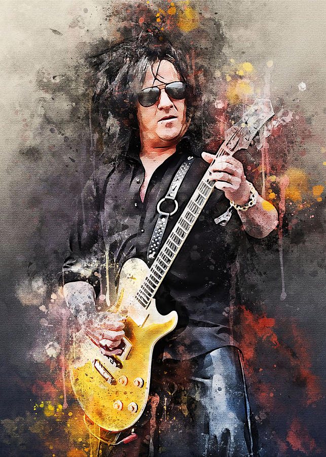 Steve Stevens Poster Painting by Maisie Owen - Fine Art America