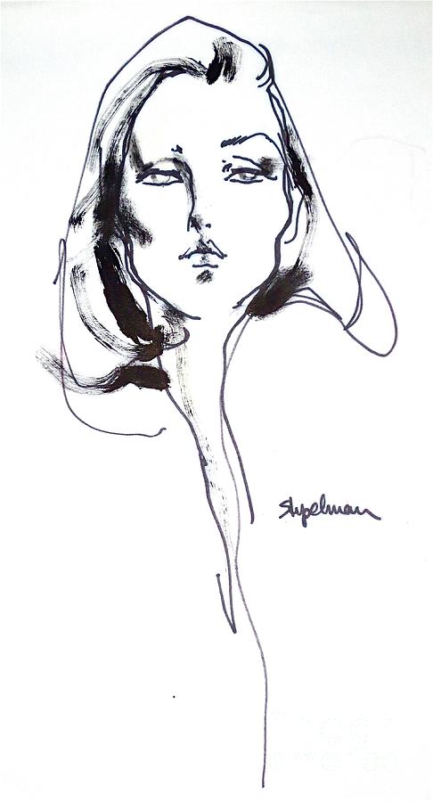 Steven Stipelman High End Fashion Illustrator. Drawing by Robert ...