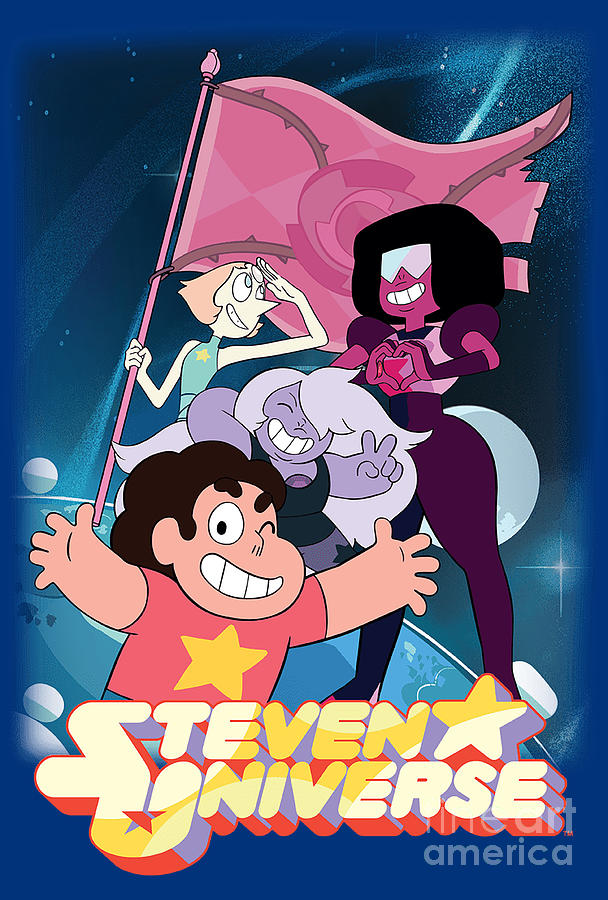 Steven Universe Crystal Gem Flag Digital Art by Timothy Parker - Fine ...