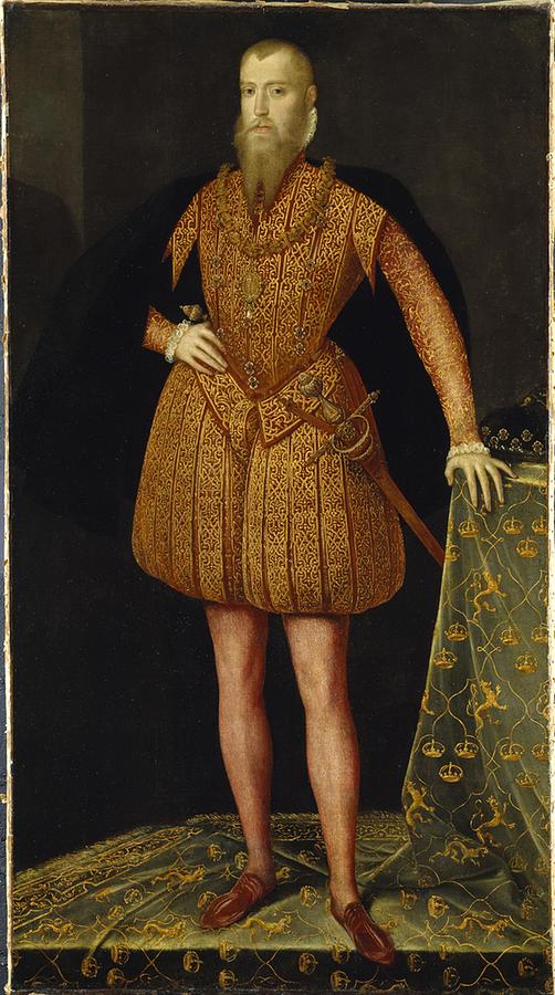 Steven van der Meulen - King Erik XIV of Sweden Painting by Les Classics