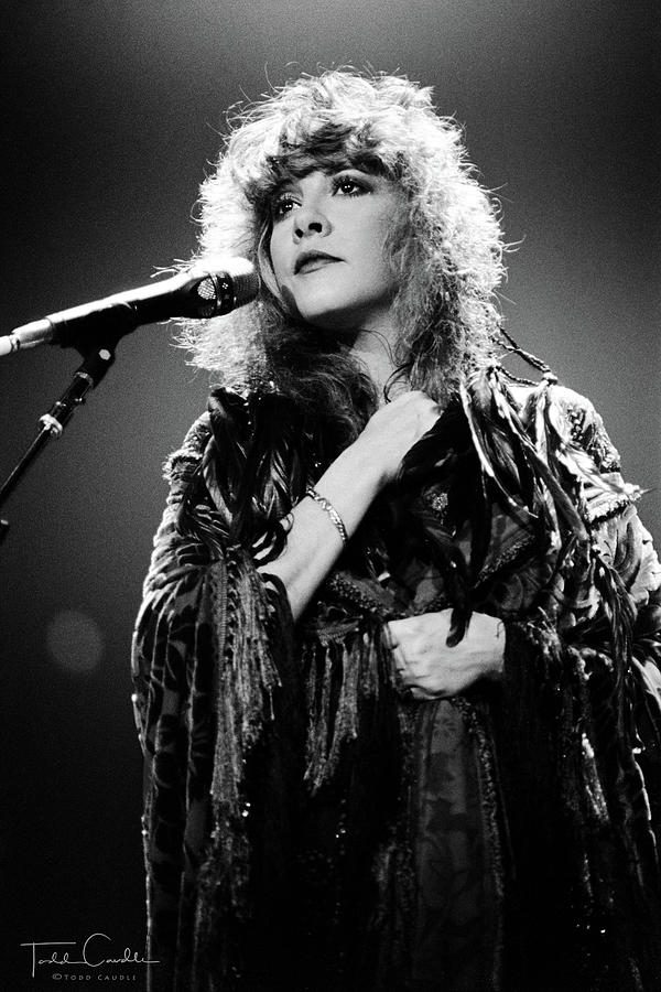 Stevie Nicks #83-V01 Photograph by Todd Caudle - Pixels