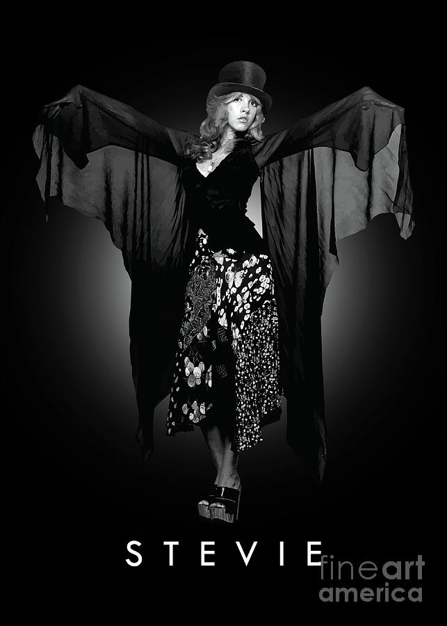 Stevie Nicks Digital Art - Stevie Nicks by Bo Kev